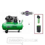 Kompresor Atmos Perfect 3/270 + SF Priemyselný filter (F02) + Kondenzačná sušička (AHD31) gallery main image