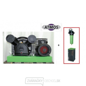Kompresor Atmos Perfect 4 PFT + SF Priemyselný filter (F03) + Kondenzačná sušička (AHD61)