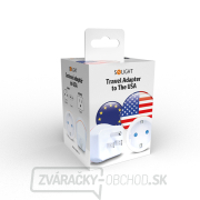 Solight cestovný adaptér pre použitie v USA náhled