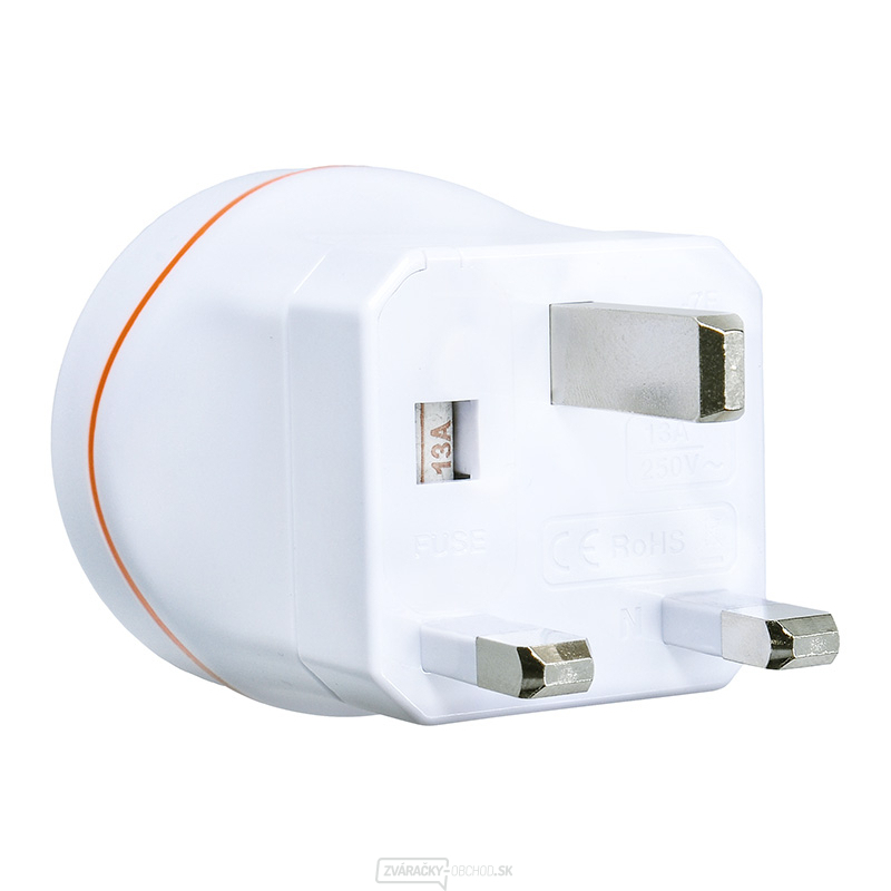 Solight cestovný adaptér pre použitie vo Veľkej Británii