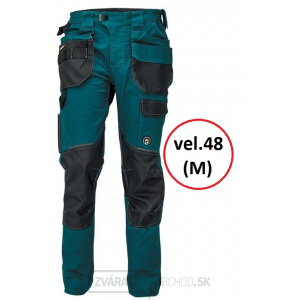 Pánske nohavice DAYBORO - veľ.48 (petrolejová-čierna)