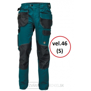 Pánske nohavice DAYBORO - veľ.46 (petrolejová-čierna)