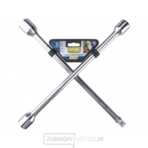 Kľúč krížový na kolesá, 17-19-21mm-1/2 Kľúč krížový na kolesá, 17-19-21mm-1/2