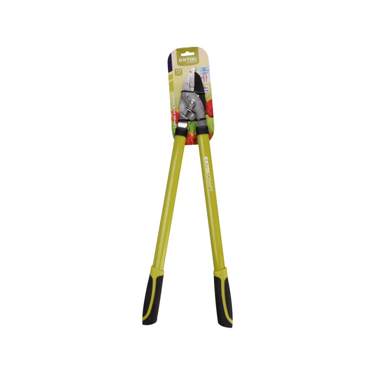 Nožnice na konáre prevodové kovadlinkové, 710mm Náhľad