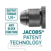 Aku vŕtací skrutkovač s príklepom EXTOL SHARE20V, BRUSHLESS, 20V Li-ion, 2000mAh náhled