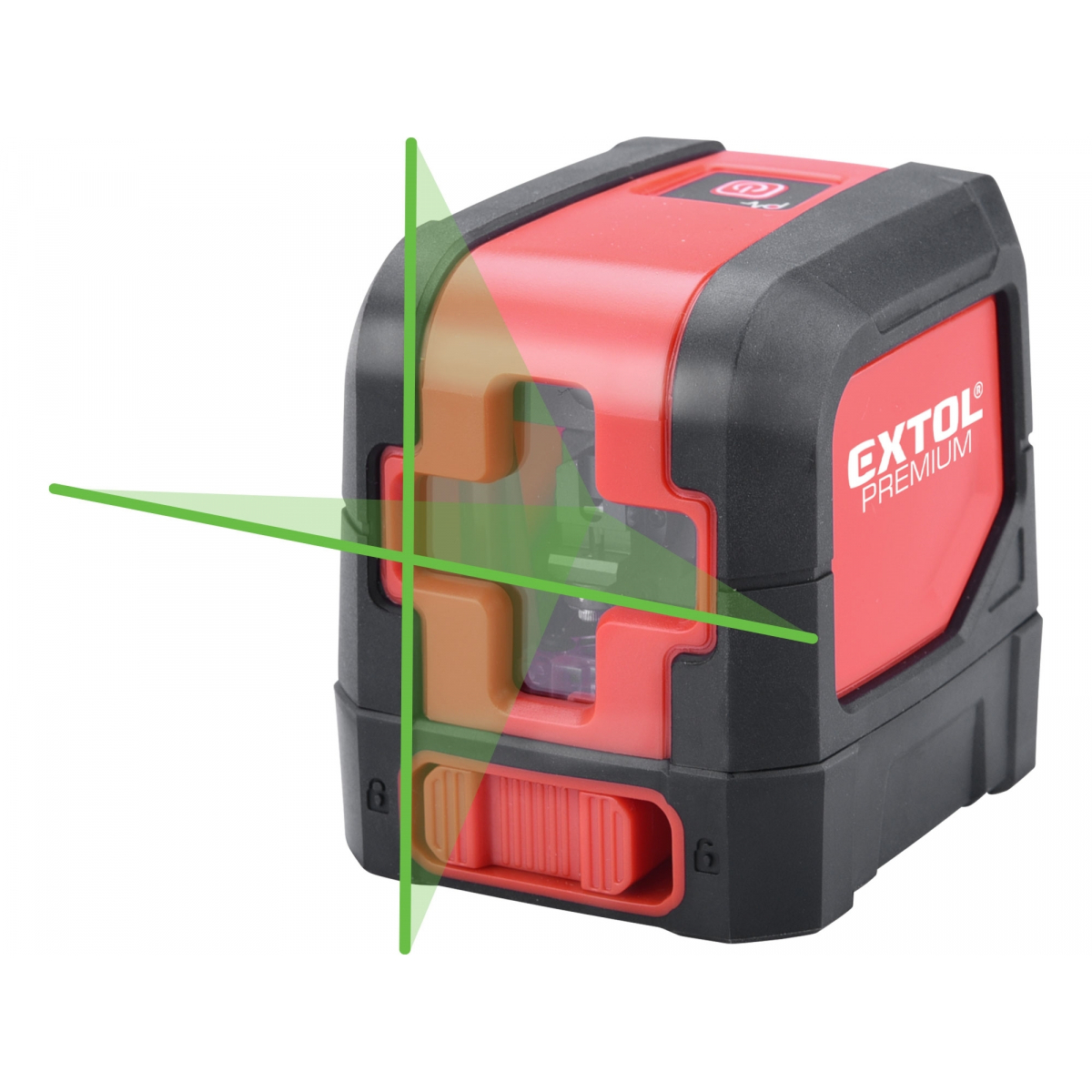 Laser zelený líniový, krížový samonivelačné