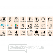 Reflektor LED, 2x2400lm, so stojanom 168cm náhled