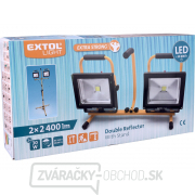 Reflektor LED, 2x2400lm, so stojanom 168cm náhled