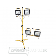Reflektor LED, 2x2400lm, so stojanom 168cm Reflektor LED, 2x2400lm, so stojanom 168cm gallery main image