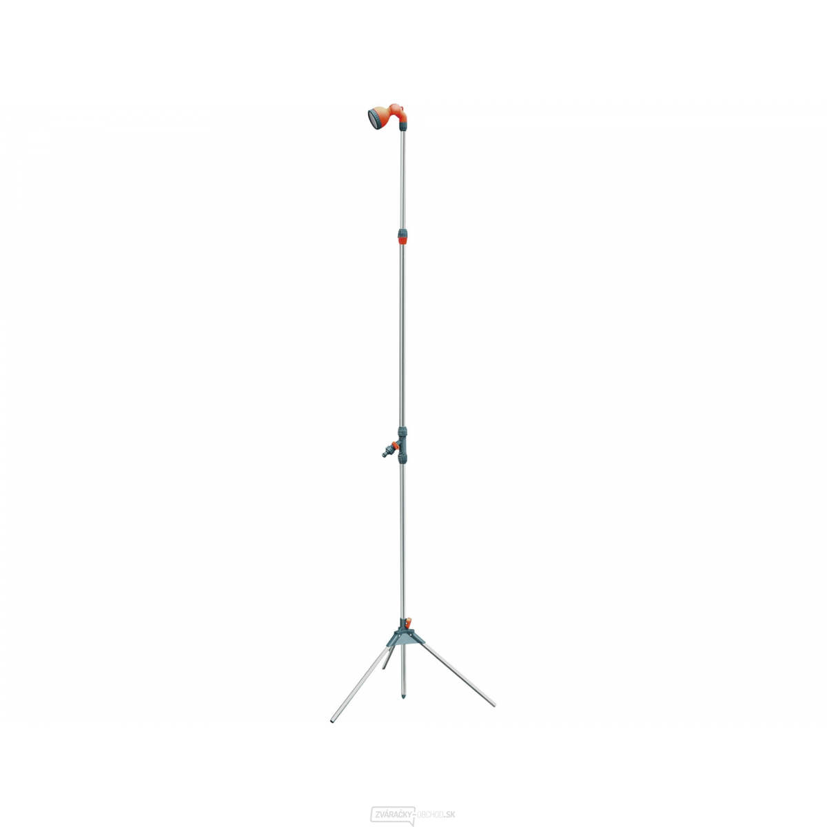 Sprcha záhradné teleskop. so stojanom, 160-220cm