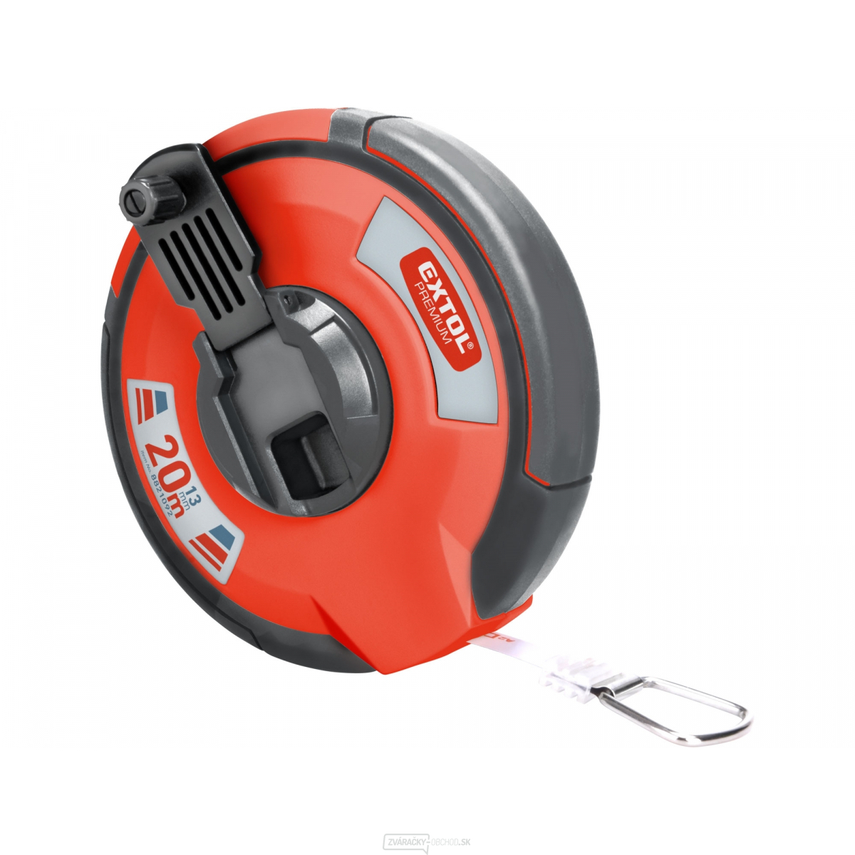 Pásmo oceľové, 20m, š. pásku 13mm