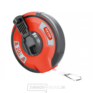 Pásmo oceľové, 20m, š. pásku 13mm Pásmo oceľové, 20m, š. pásku 13mm gallery main image