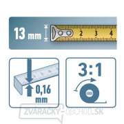 Pásmo oceľové, 30m, š. pásku 13mm Pásmo oceľové, 30m, š. pásku 13mm náhled