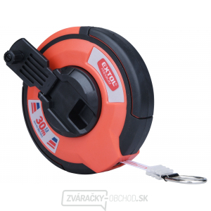 Pásmo oceľové, 30m, š. pásku 13mm Pásmo oceľové, 30m, š. pásku 13mm gallery main image