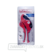 Nožnice na plastové rúrky, ∅0-42mm, trojuhol. brit náhled