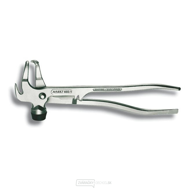 Kliešte pre montáž a demontáž vyvažovacích závaží HAZET 665-1