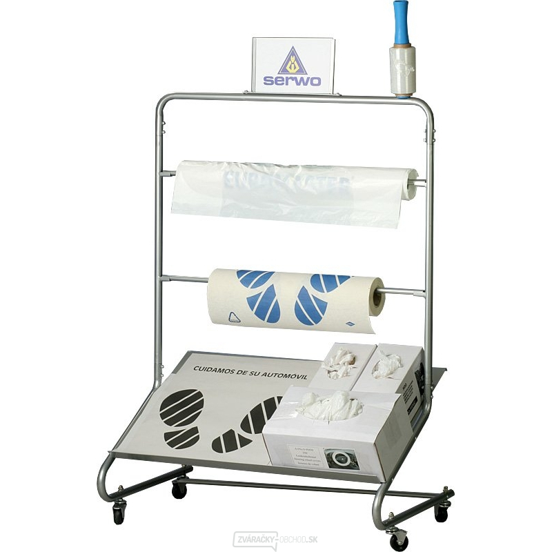 Vozík pre uloženie ochranných povlakov, koberčekov, vakov SR960708 Vozík pre uloženie ochranných povlakov, koberčekov, vakov SR960708 gallery main image