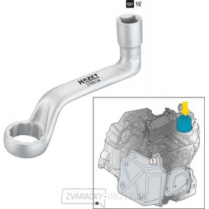 Kľúč na olejový filter v prevodovkách VW DSG HAZET 2169-24 Kľúč na olejový filter v prevodovkách VW DSG HAZET 2169-24 gallery main image