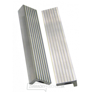 YORK - vložky čeľustí 125 mm s magnetom (2ks) - AL hliník YORK - vložky čeľustí 125 mm s magnetom (2ks) - AL hliník gallery main image