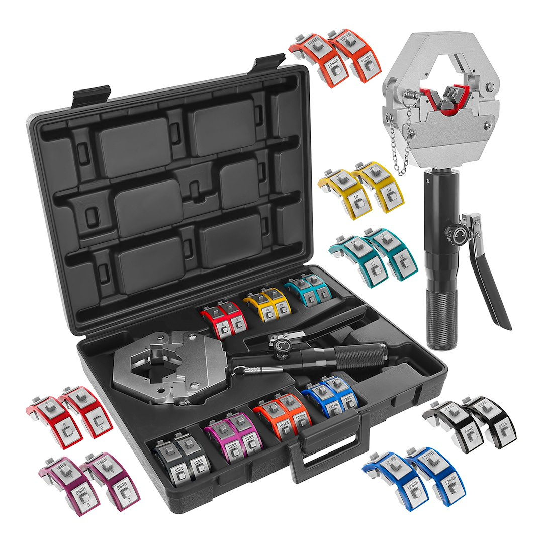 E-shop Hydraulická sada na krimpovanie hadíc klimatizáciou- GEKO G00905 G00905