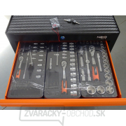 Vybavený montážny vozík 6 zásuviek s náradím Neo Tools náhled