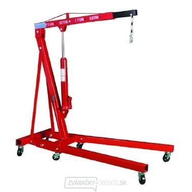 Pojazdný hydraulický dielenský žeriav 601B 2t ("Žirafa") - skladacie