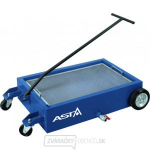 Záchytná vaňa na olej, pojazdná, objem 37 litrov Záchytná vaňa na olej, pojazdná, objem 37 litrov gallery main image