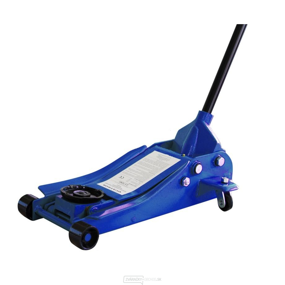 Pojazdný hydraulický zdvihák, 2,5t, nízkoprofilový, 85-455 mm, T830018 - Quatros QS19125N