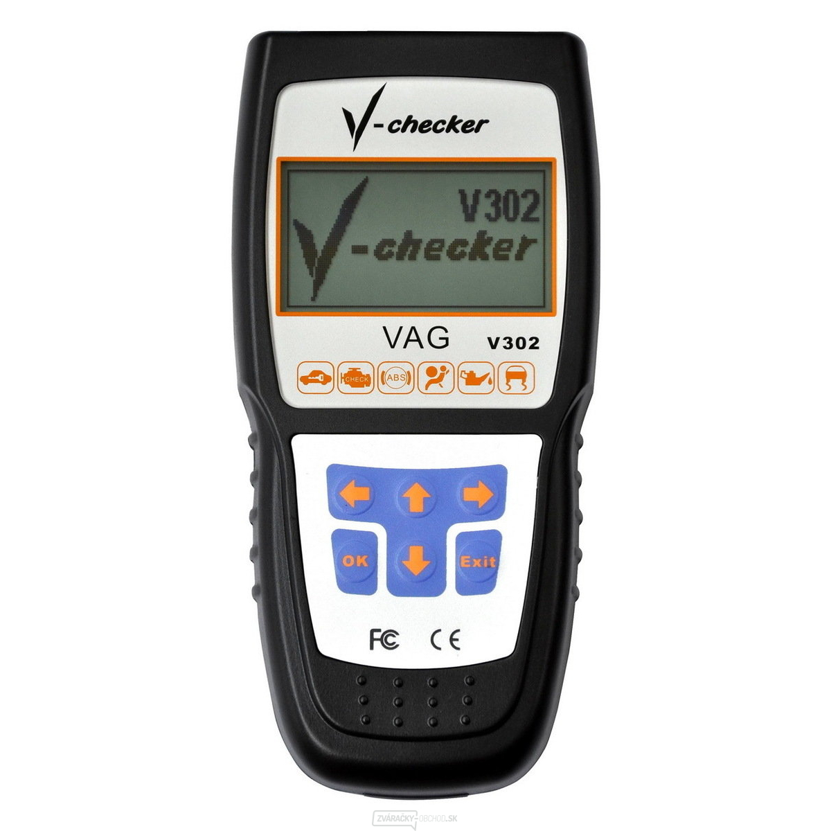 Profesionálne diagnostika koncernu VW, V-checker - SIXTOL V302