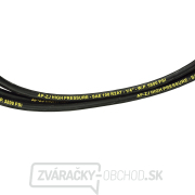 Maznice pneumatická, objem 12 litrov, hadice 4 metre, s pedálom, pojazdná náhled