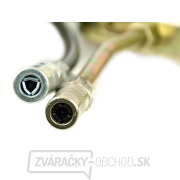 Maznice pneumatická, objem 12 litrov, hadice 4 metre, s pedálom, pojazdná náhled