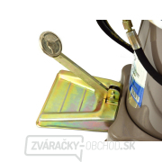 Maznice pneumatická, objem 12 litrov, hadice 4 metre, s pedálom, pojazdná náhled
