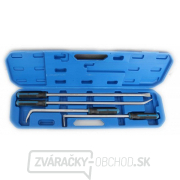 Montážne páčidla úderová, extra dlhá 600 - 900 mm, rovná a zahnutá, sada 4 kusy gallery main image