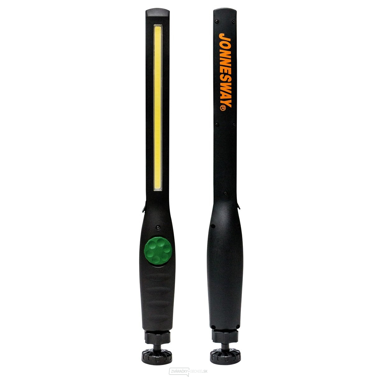 Dielenská lampa, úzka, LED COB 15W, nabíjací micro USB, s magnetom - JONNESWAY AG010207