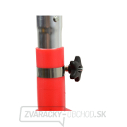 Pojazdná olejová nádrž, objem 30 litrov, nastaviteľná výška lievika 120 - 152 cm Pojazdná olejová nádrž, objem 30 litrov, nastaviteľná výška lievika 120 - 152 cm náhled