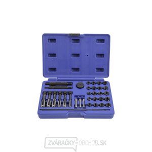 Sada na opravu závitov žeraviacich sviečok M8x1, M10x1, M10x1.25, M12x1.25, 33 kusov - QS14140 Sada na opravu závitov žeraviacich sviečok M8x1, M10x1, M10x1.25, M12x1.25, 33 kusov - QS14140 gallery main image