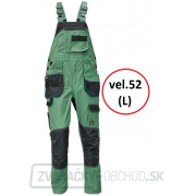 Pánske nohavice s trakmi DAYBORO - vel.52 (machovo zelená-čierna) gallery main image