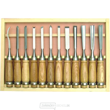 Sada rezbářských dlát - 12 ks Sada rezbářských dlát - 12 ks gallery main image