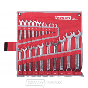 Očkoploché kľúče, sada 21 ks Očkoploché kľúče, sada 21 ks gallery main image