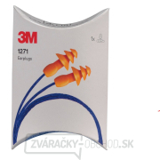 Špunty do uší so šnúrkou 3M1271 - v puzdre (25dB) Špunty do uší so šnúrkou 3M1271 - v puzdre (25dB) gallery main image