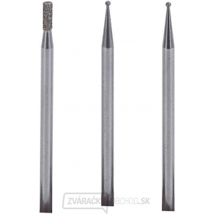 Diamantová brousící telieska Proxxon MICROMOT 28 212, 1 mm, 2 ks gallery main image