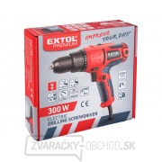 Vŕtací skrutkovač elektrický, 300W náhled