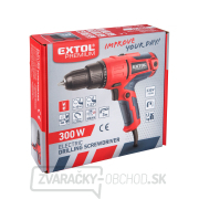 Vŕtací skrutkovač elektrický, 300W náhled