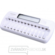 Nabíjačka AAA/AA, NiMh/NiCd, 12 slotov, individuálne nabíjanie, LCD Nabíjačka AAA/AA, NiMh/NiCd, 12 slotov, individuálne nabíjanie, LCD gallery main image