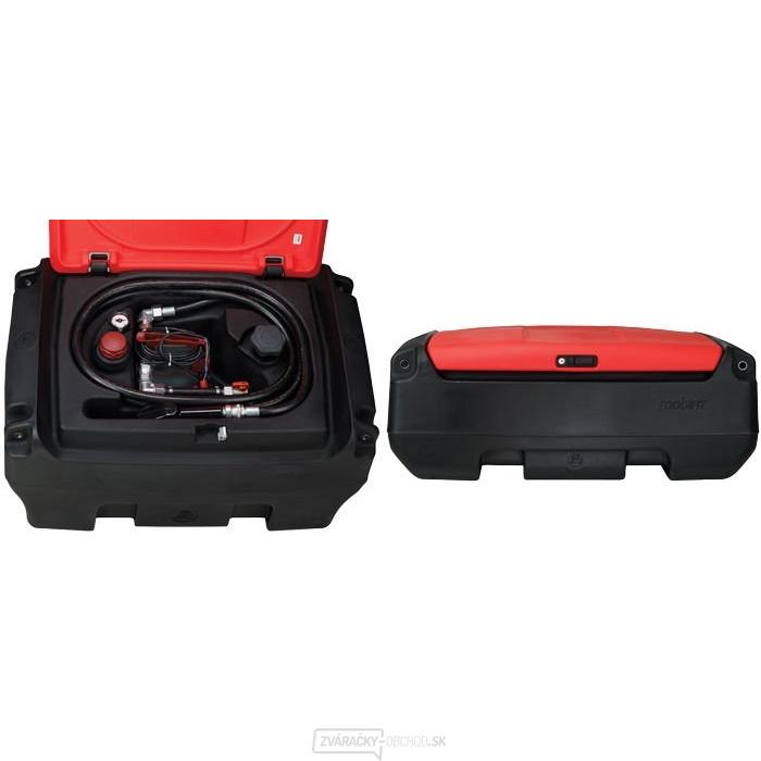 Mobilná nádrž na naftu 125 ls elektrickým čerpadlom 12 V PRESSOL mobiFITT 26 450