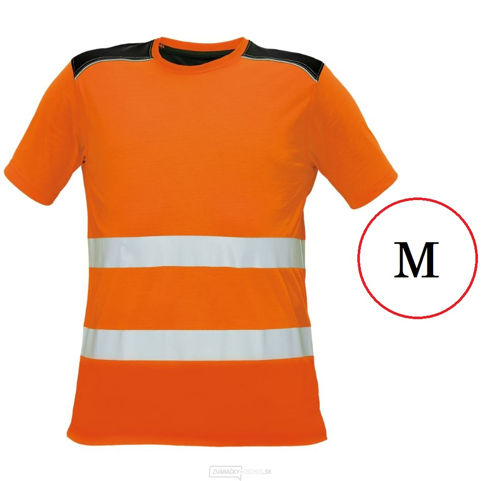 Pánske tričko KNOXFIELD HI-VIS - vel.M (oranžová)