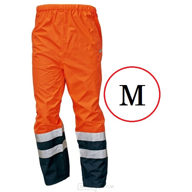 Reflexné nepremokavé nohavice EPPING HiVis - vel.M (oranžová)