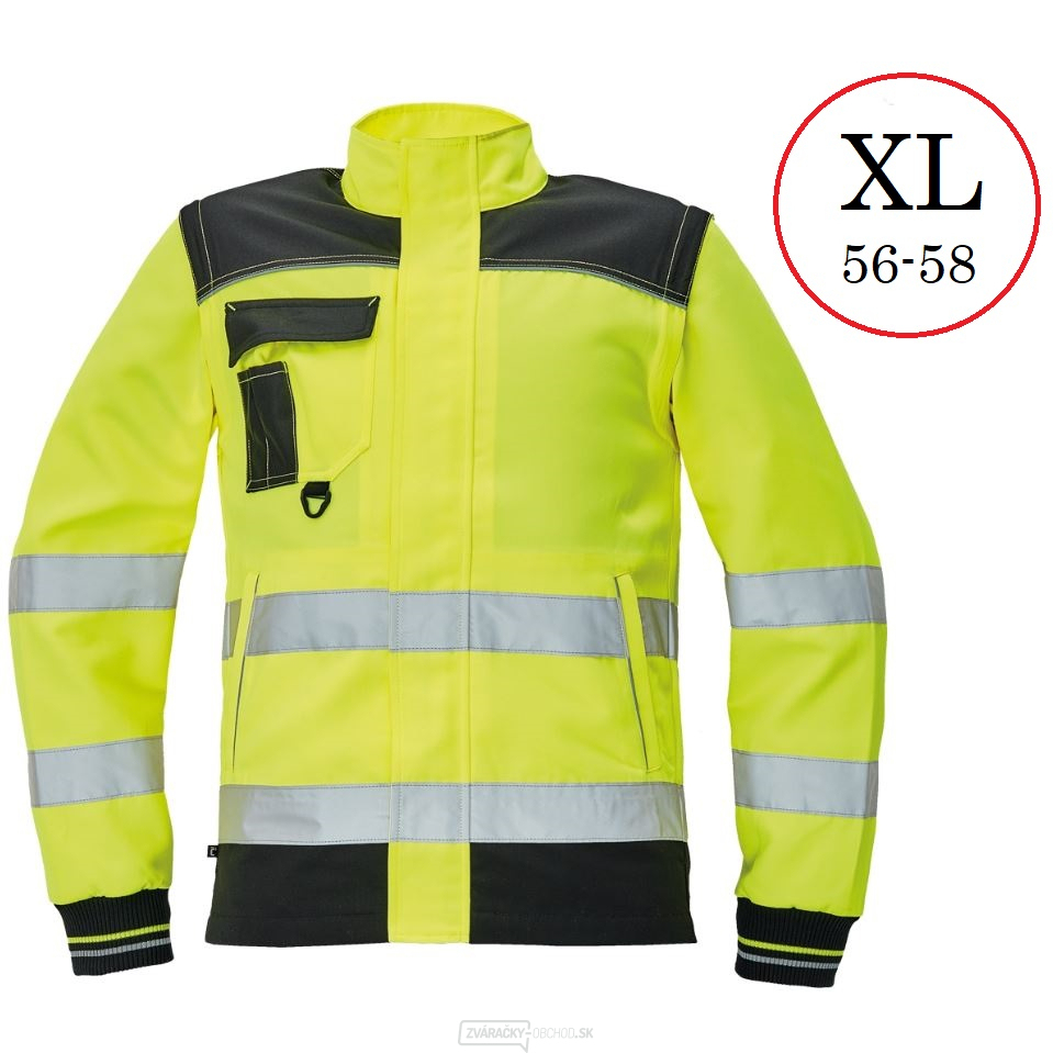 Pracovná bunda KNOXFIELD HI-VIS - vel.XL (žltá)