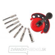 Diamantový vŕtacie set KWB so šablónami, 8-dielny set gallery main image