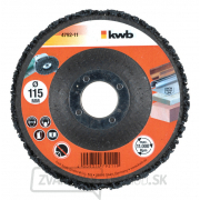 Kotúč čistiace polykarbidový 115 x 22 KWB gallery main image